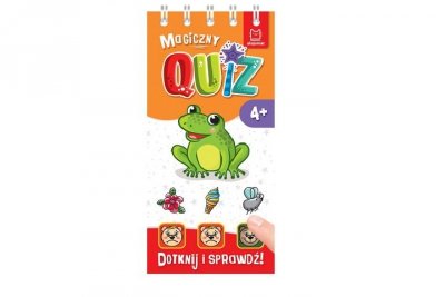 AKSJOMAT Magiczny quiz z żabką Dotknij i sprawdź 4+ 37323