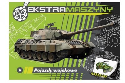 SKRZAT-WYDAWNICTWO Ekstramaszyny Pojazdy wojskowe 75588 