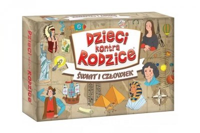 KANGUR - GRY Dzieci kontra rodzice gra Świat i człowiek 40308
