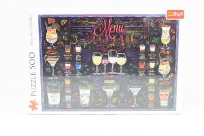 TREFL PUZZLE 500 Karta drinków 37452