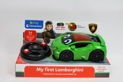 CLEMENTONI - ZABAWKI CLE BABY moje pierwsze Lamborghini RC 17845