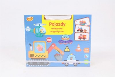 ANEK - SMILY PLAY Układanka magnet.Pojazdy SmilyPlay SP84506 45063
