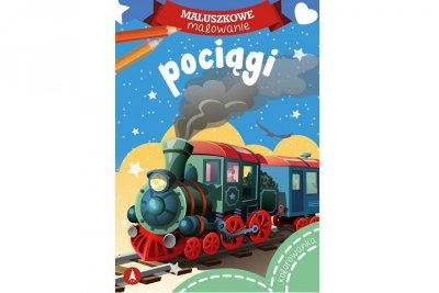 SKRZAT-WYDAWNICTWO Maluszkowe malow.Pociągi 76677 