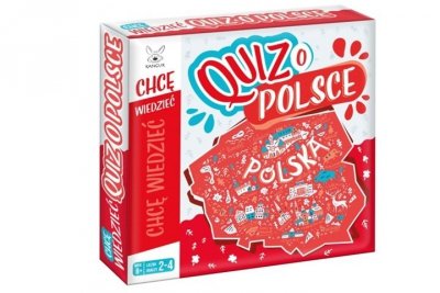 KANGUR - GRY Chcę wiedzieć Quiz o Polsce 40339