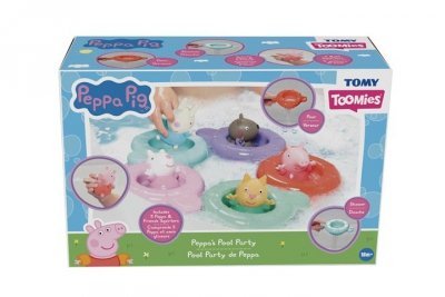 TOMY TOMY Świnka Peppa zab.kąpielowa E73549 /3