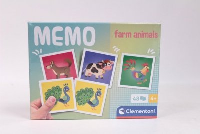 CLEMENTONI - ZABAWKI CLE Gra memo Farma 18316