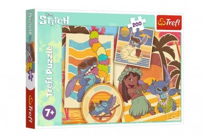 TREFL PUZZLE 200 Muzyczny świat Lilo_Stitch 13304