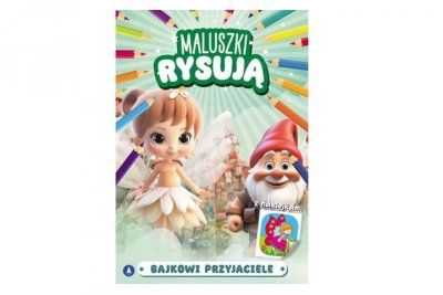 SKRZAT-WYDAWNICTWO Maluszki rysują Bajkowi przyjaciele 78046 