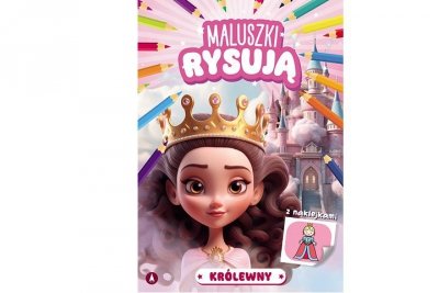SKRZAT-WYDAWNICTWO Maluszki rysują Królewny 78008 
