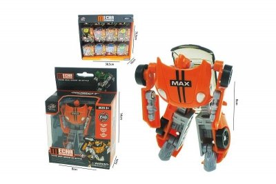 HIPO Auto robot 8cm 12rodz H13664 45390