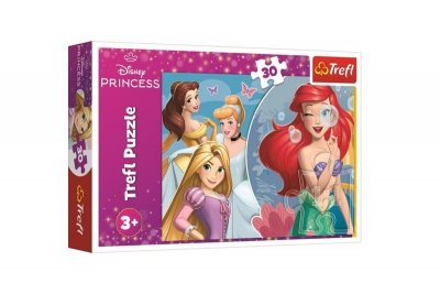 TREFL PUZZLE 30 Piękny dzień księżniczek/Disney 18308