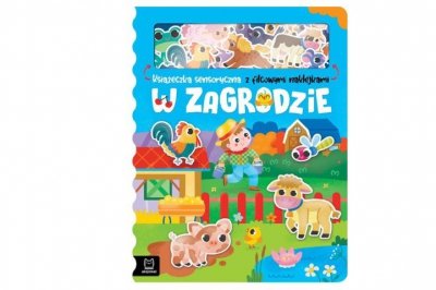 AKSJOMAT W zagrodzie Książeczka z filcow.naklejkami 38160
