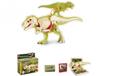 TRIFOX Dinozaur ze szkieletem do składania A-0109 17658