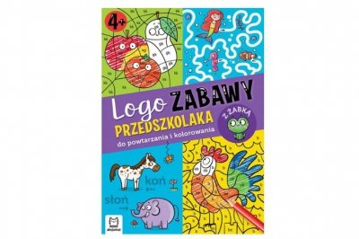 AKSJOMAT Logo zabawy przedszk.Do powt.i kolor.z żabką 39044