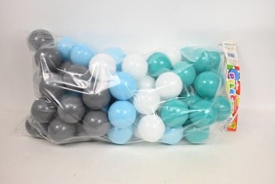 BĄCZEK / TUPIKO Piłeczki basenowe 80szt pastel turkus BĄCZEK 05477