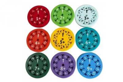 ROZETTE Matematyczny spinner x/: 9szt/set 44242