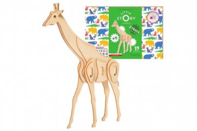 NICE IDEA Puzzle drewn.model 3D Żyrafa D013 07606