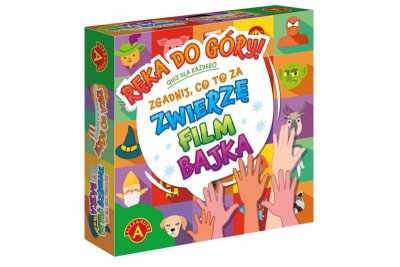 ALEXANDER Gra planszowa quiz ręka do góry zwierzę 29758