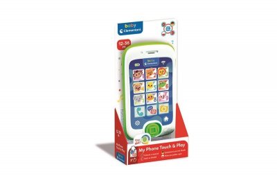 CLEMENTONI - ZABAWKI CLE BABY mówiący smartfon dotykowy 17531