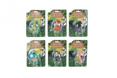 HIPO Brelok dinozaur gryzący 12cm 621862 32690