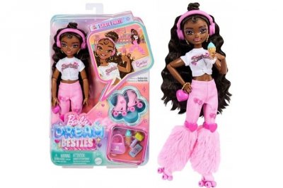 MATTEL Barbie DreamBesties Brooklyn na wrotkach JFX97 /4
