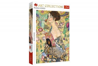 TREFL PUZZLE 1000 ArtColl Dama z wachlarzem 10925