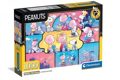 CLEMENTONI - PUZZLE CLE puzzle 1000 Compact Peanuts 37070
