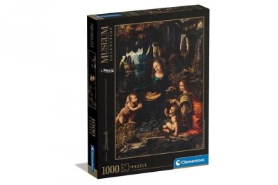 CLEMENTONI - PUZZLE CLE puzzle 1000 Museum TheVirginOfTheRocks 37088