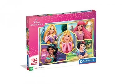 CLEMENTONI - PUZZLE CLE puzzle 104 SuperKolor Princess 25056