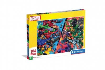 CLEMENTONI - PUZZLE CLE puzzle 104 SuperKolor Marvel 25059
