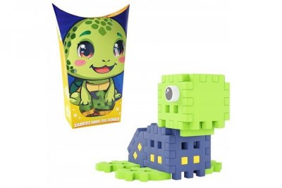 MARIOINEX Klocki wafle mini PocketPets Żółw 06989