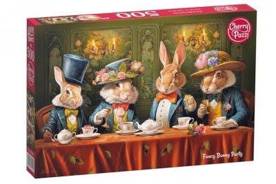 PLATON Puzzle 500 Cherrypazzi Fancy Bunny 20050