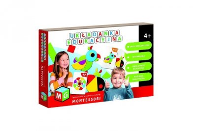 MULTIGRA Montessori układanka edukacyjna Papuga 05297