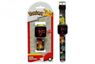 KIDS EUROSWAN HISZPANIA Pokemon Charmander zegarek cyfrowy LED 68990