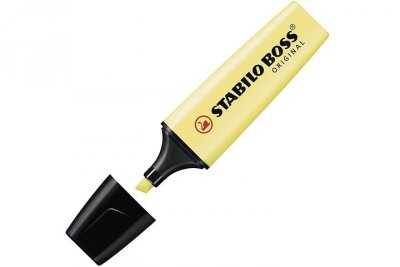 STABILO STABILO BOSS zakreślacz pastel żółty 70/144 92416