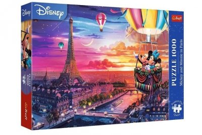 TREFL PUZZLE 1000 PremPlus Mickey_Minnie w Paryżu 10917