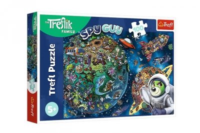 TREFL PUZZLE 100 Trefliki w kosmosie 16496
