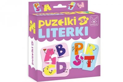 KANGUR - GRY Puzzelki Literki 3+ 42340