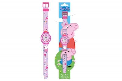 KIDS EUROSWAN HISZPANIA Peppa Pig zegarek dziecięcy PP09046 70139