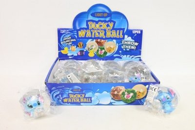 BIGTOYS Piłka 6,5cm zwierzak światlo 12/box BPIŁ9747 69747