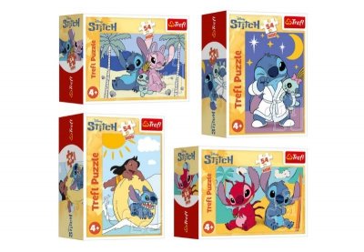 TREFL PUZZLE 54 MINI Stitch i jego świat /Disney 54220