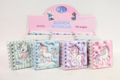 GAZELO Notes jednorożec 24szt/disp Z10347 83009