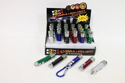 GAZELO Brelok laser 24szt/disp Z9609 57895