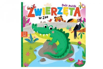 AKSJOMAT Zwierzęta w zoo Duże puzzle 40836