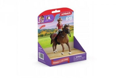 SCHLEICH SLH Horse Club Hannah i Cayenne 42711