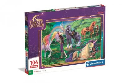 CLEMENTONI - PUZZLE CLE puzzle 104 Super UnicornAcademy 25099