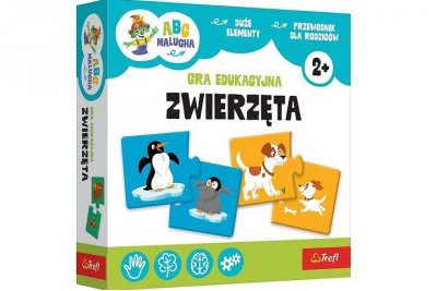 TREFL GRA Zwierzęta /ABC Malucha /Rodz.Treflików 02905