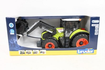 BRUDER - ATA BRUDER traktor Claas Axion 950+ładowacz czoł.03013