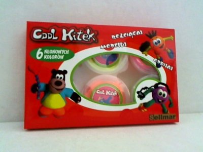 SELLMAR Masa plastyczna Cool Kitek 6poj/op CK6 51399