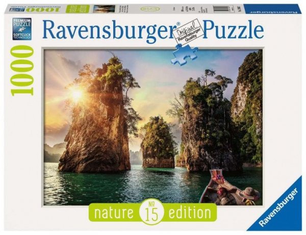 Ravensburger Polska Puzzle 1000 elementów Trzy skały w Cheow, Tajladnia